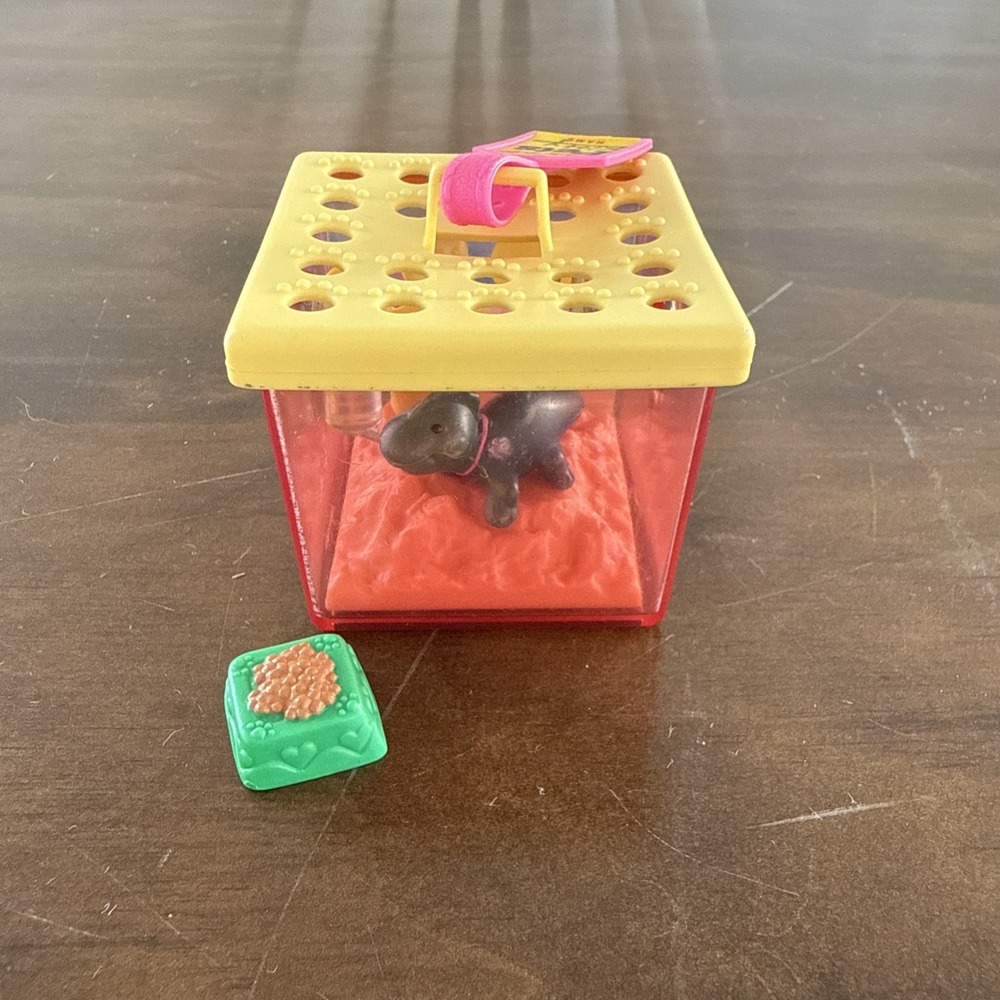 Vintage 1993 Kenner Littlest Pet Shop LPS Ready To Go Racing Lizard Set